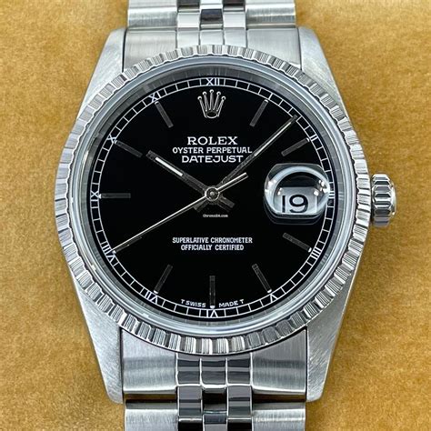 rolex 16220 box|Rolex 16220 black dial.